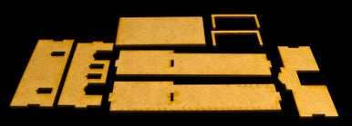 Walled Compound With Removable Roof (MDF) - 15MMDF035-R -