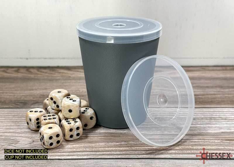 Pre-Order | Clear Plastic Dice Cup Lid for Flexible Dice Cup -