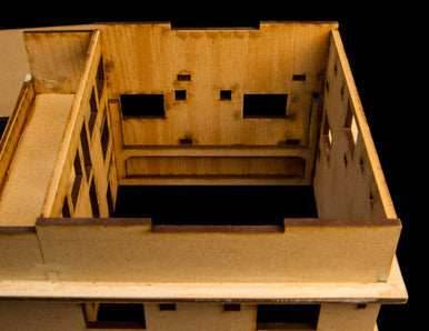 Osama Bin Laden's Home (MDF) - 15MMDF150 -
