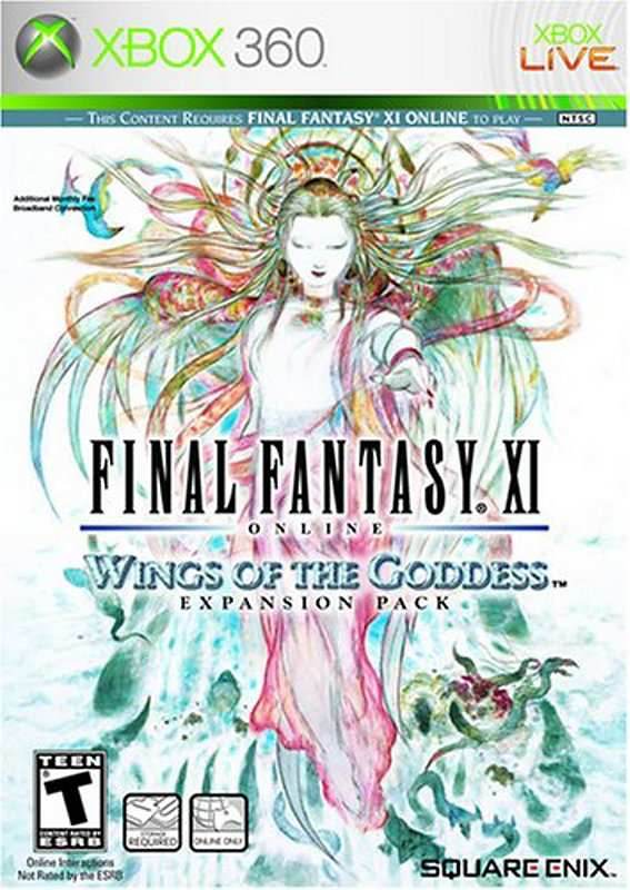Final Fantasy XI Wings of the Goddess (Xbox 360) - Game Manual Only