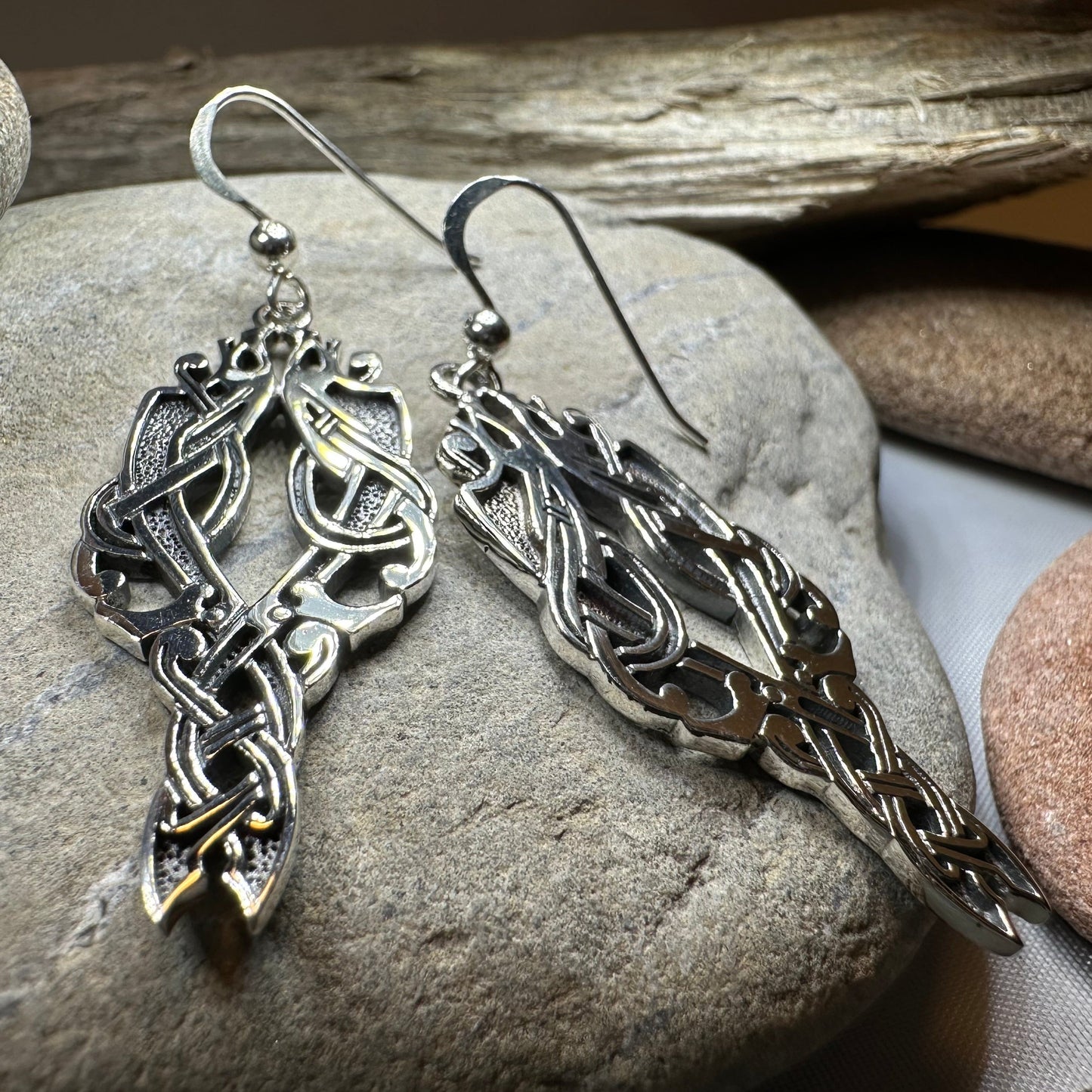 Unne Celtic Viking Earrings