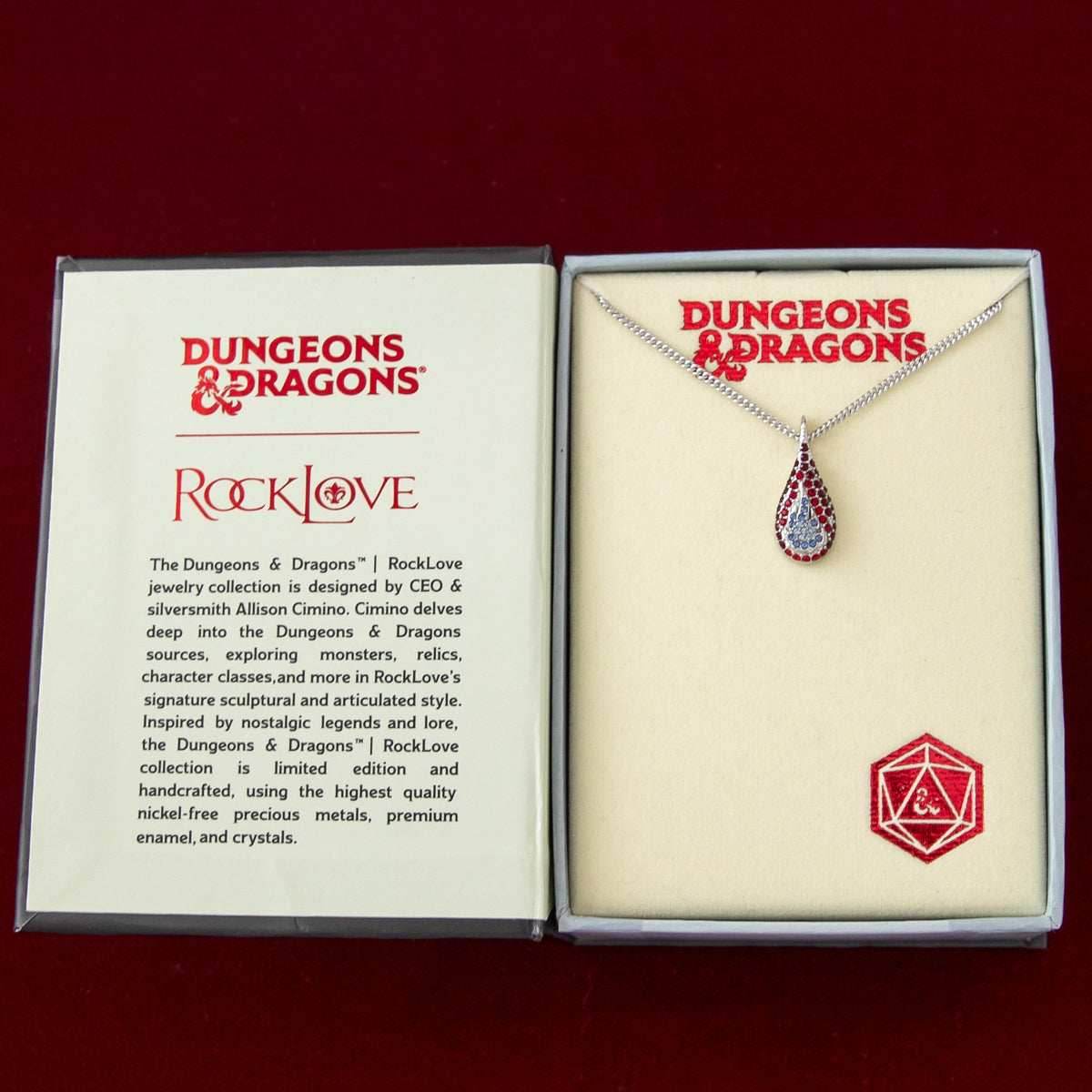 Dungeons and Dragons X RockLove Sorcerer Necklace -