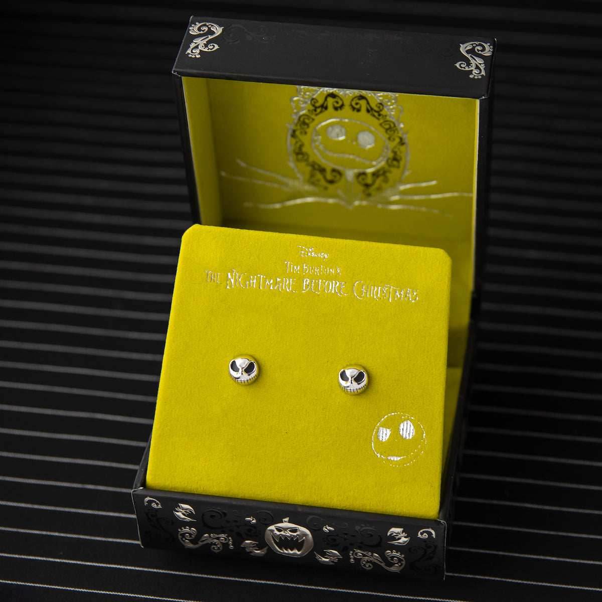 Disney X RockLove THE NIGHTMARE BEFORE CHRISTMAS Jack Skellington Stud Earrings -