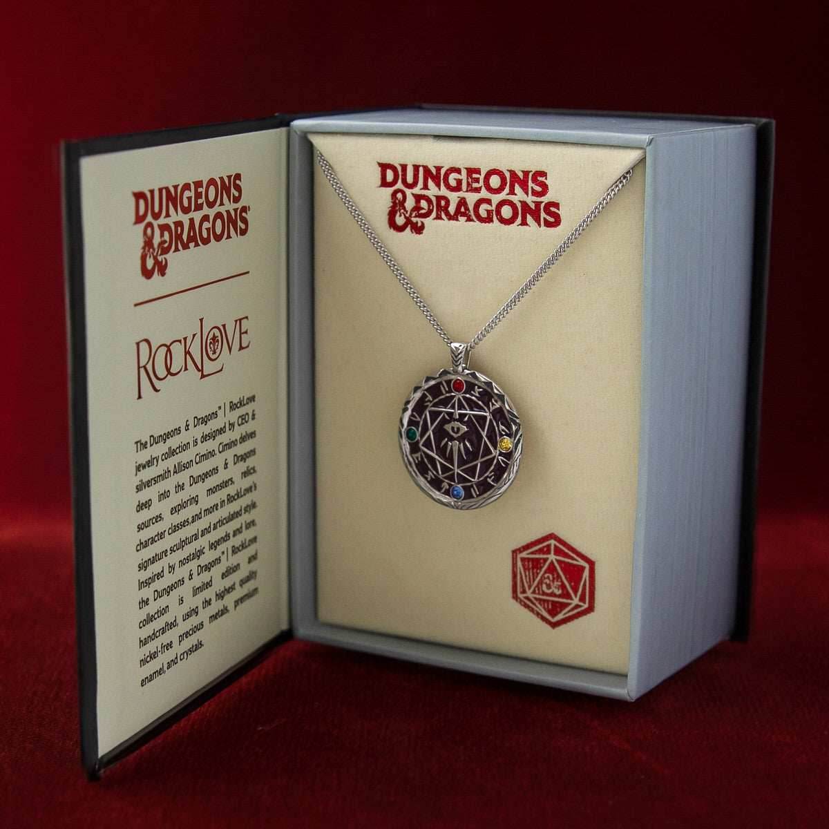 Dungeons and Dragons X RockLove Warlock Medallion -