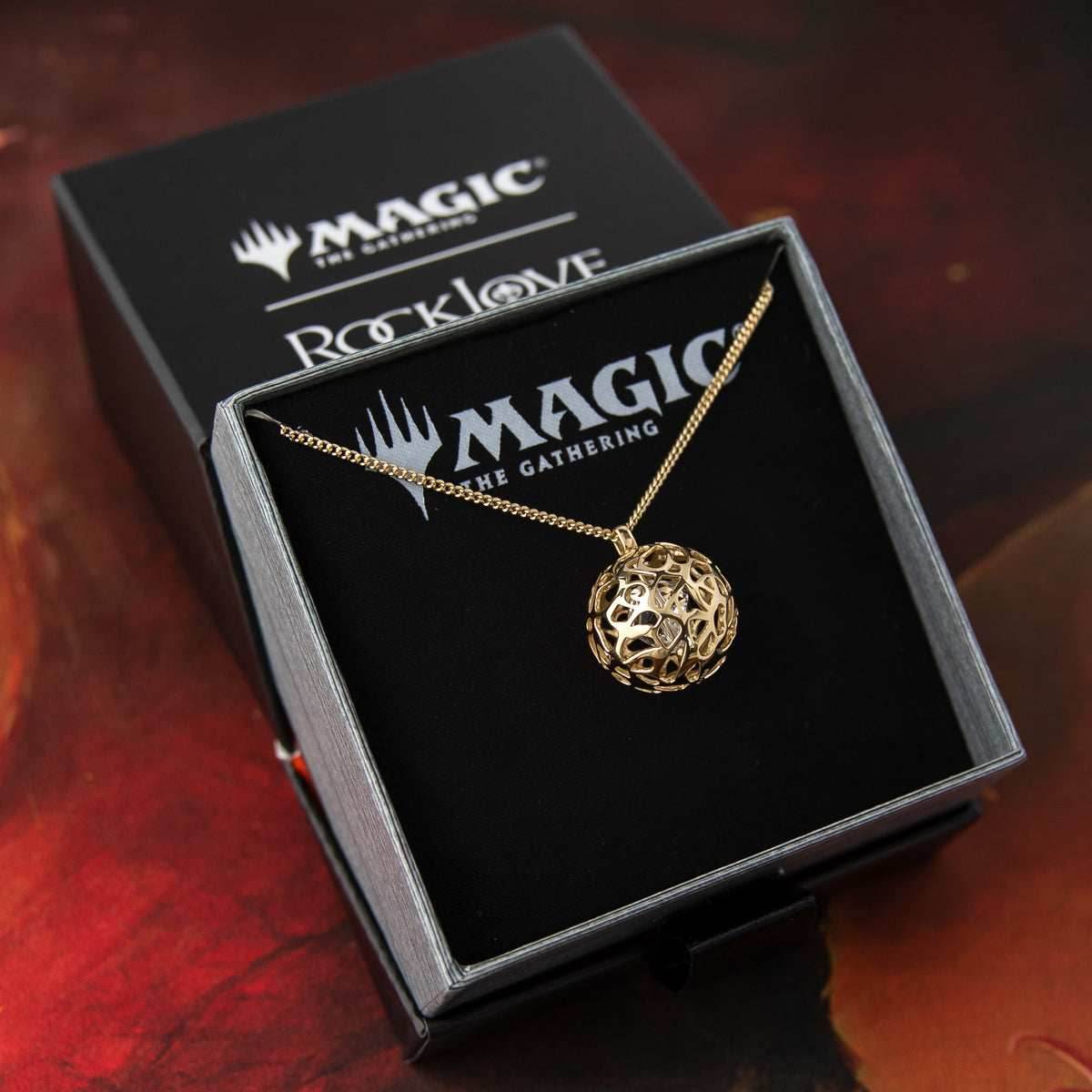 Magic: The Gathering X RockLove Commanders Sphere Necklace -