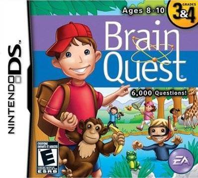 Brain Quest Grades 3 & 4 (Nintendo DS) - Game Manual Only