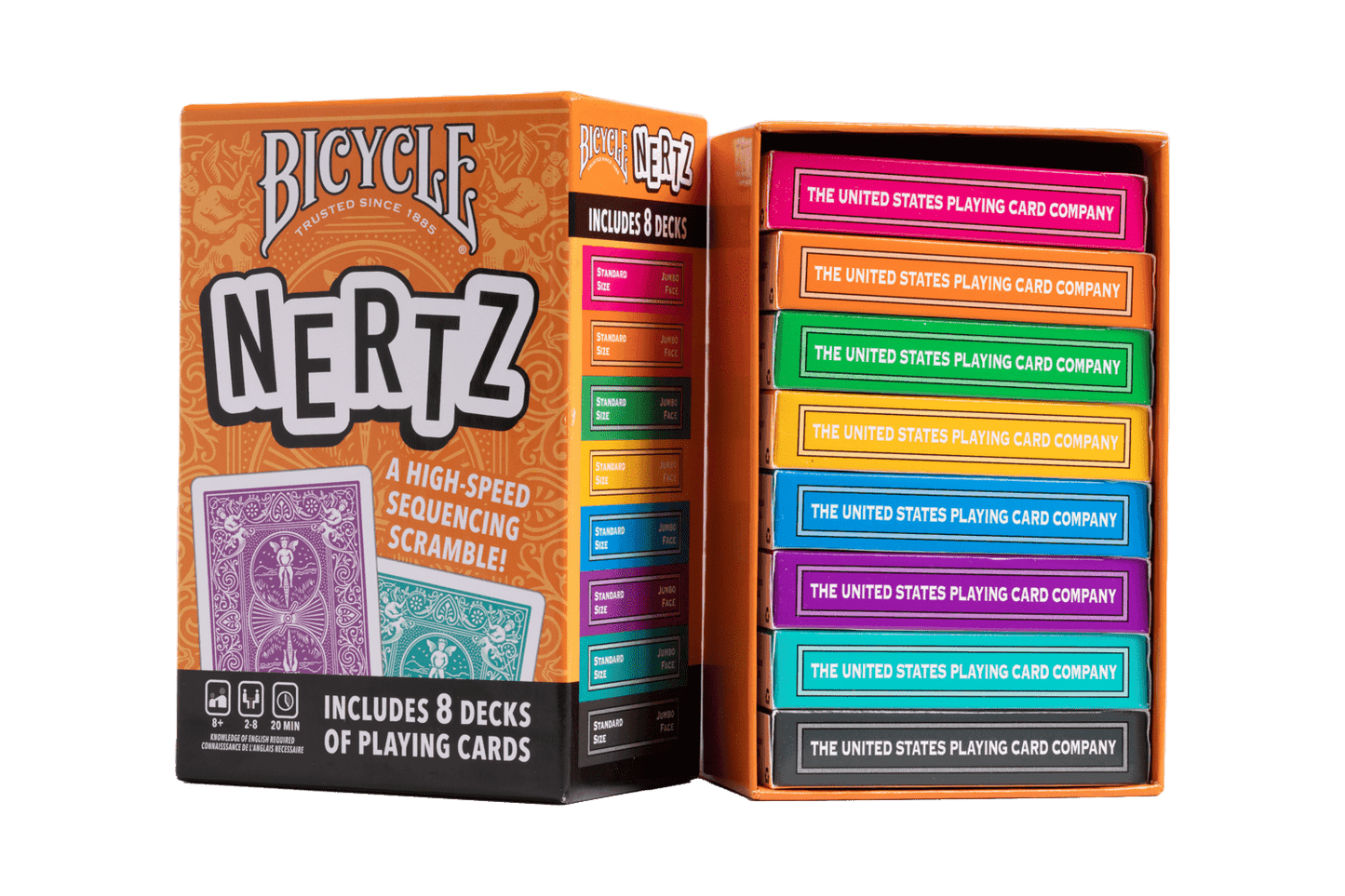 Bicycle Nertz Game Pack for up to 8 Players -