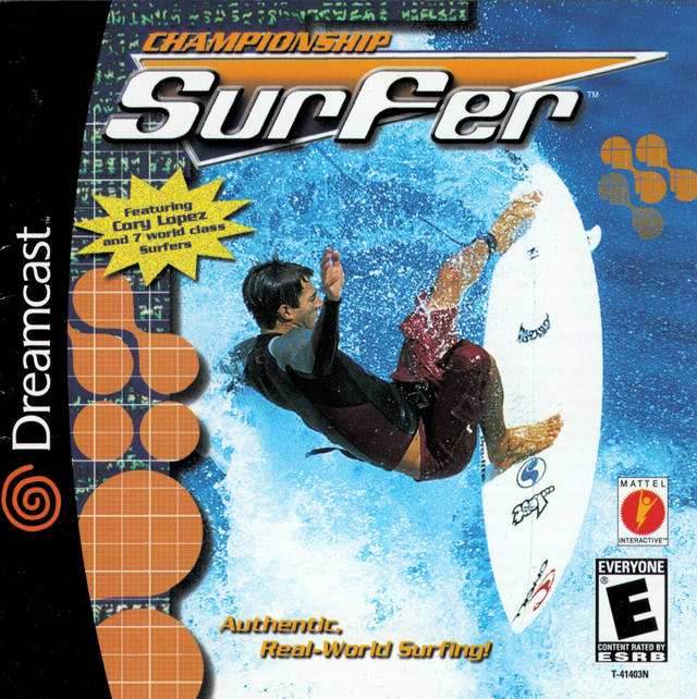 Championship Surfer (Sega Dreamcast) - Game Manual Only