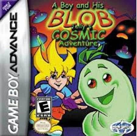 A Boy and His Blob Jelly's Cosmic Adventure (Gameboy Advance) - Game Manual Only