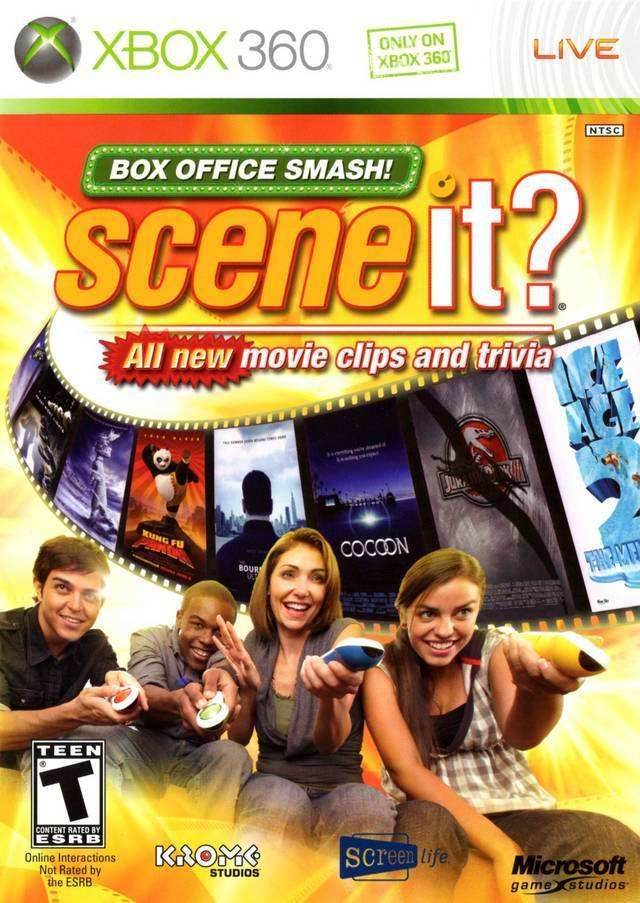 Scene it? Box Office Smash (Xbox 360) - Game Manual Only