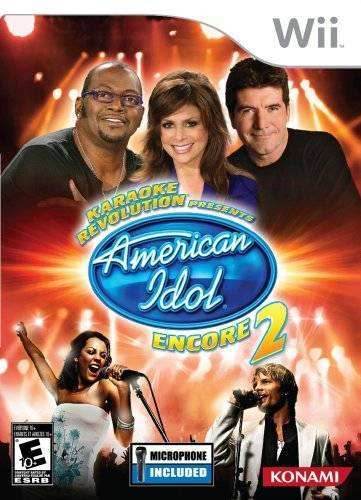 Karaoke Revolution Presents: American Idol Encore 2 (Wii) - Game Manual Only