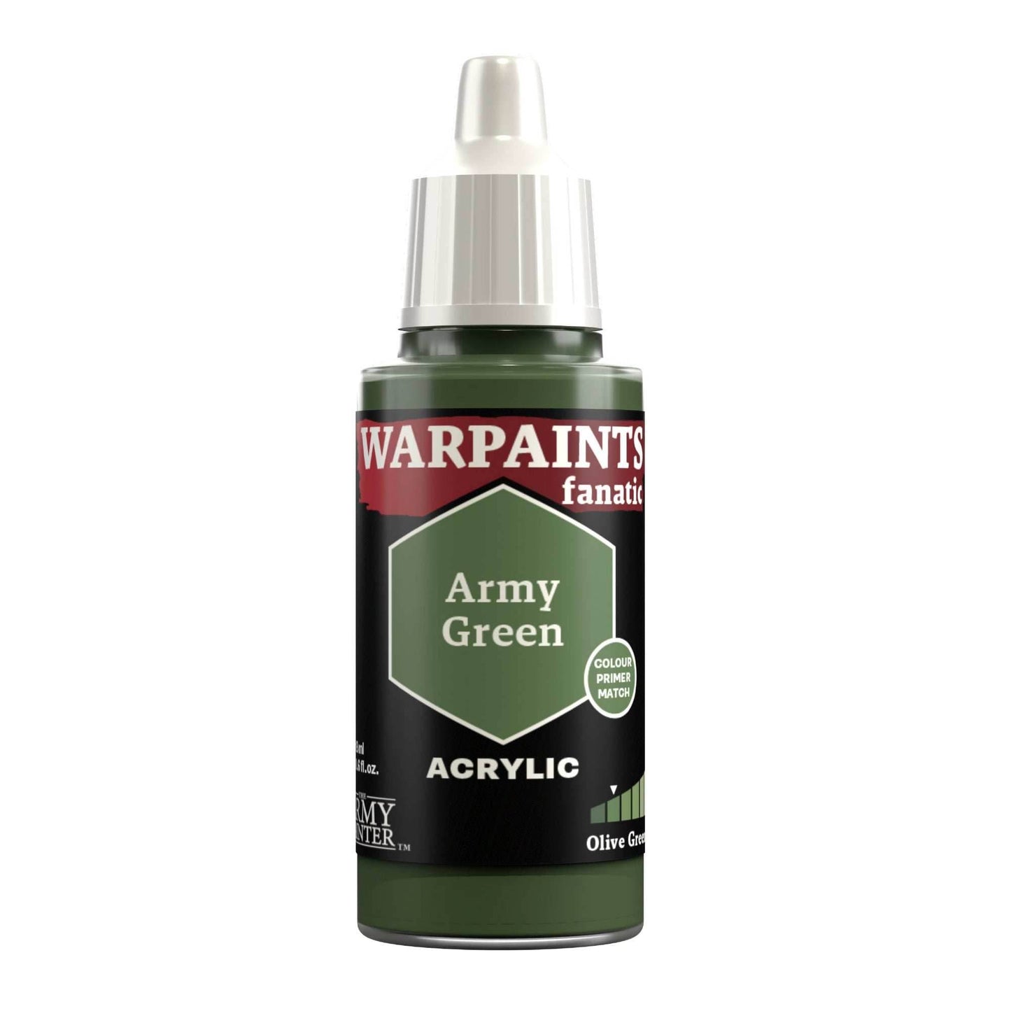 Army Painter Warpaints Fanatic: Army Green 18ml -