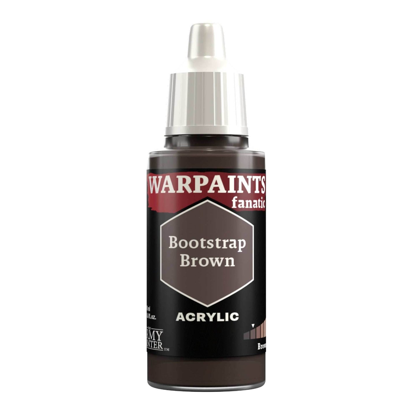 Army Painter Warpaints Fanatic: Bootstrap Brown 18ml -