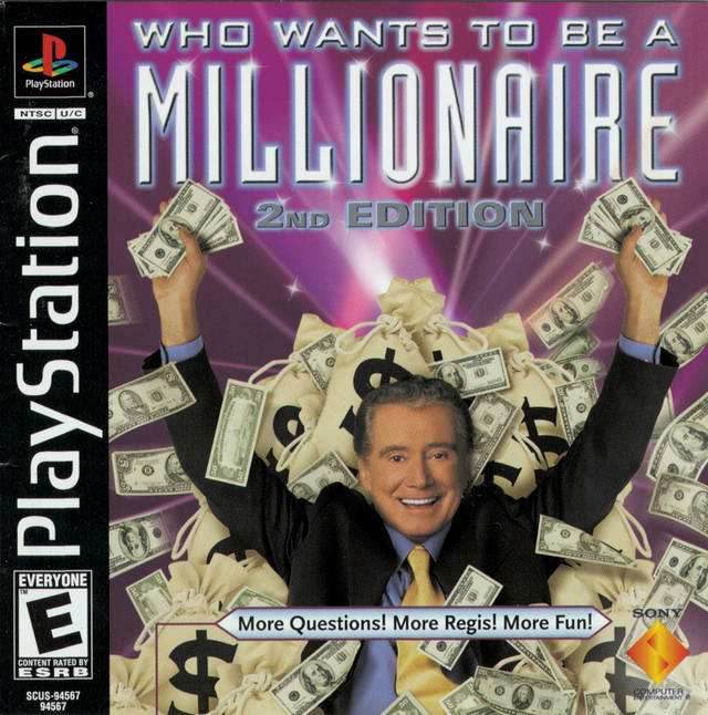 Who wants to be a Millionaire 2nd Edition (Greatest Hits) (Playstation) - Game Manual Only