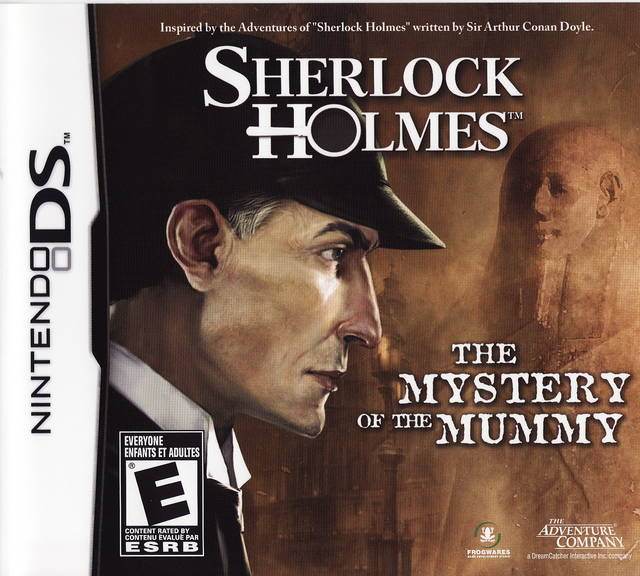 Sherlock Holmes: The Mystery of the Mummy (Nintendo DS) - Game Manual Only