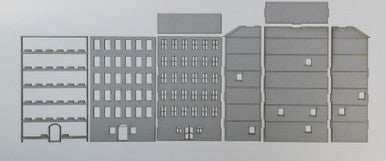 15mm European City Building (Matboard) - 15MCSS103 -