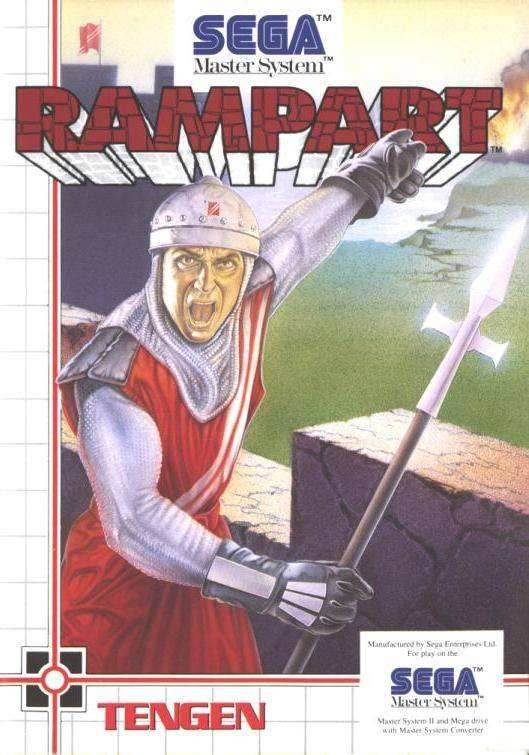 Rampart (Sega Master System) - Game Manual Only