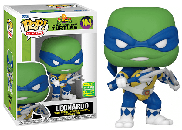 Leonardo (Retro Toys, Teenage Mutant Ninja Turtles/ Power Rangers) 104 - 2022 Summer Convention Exclusive -
