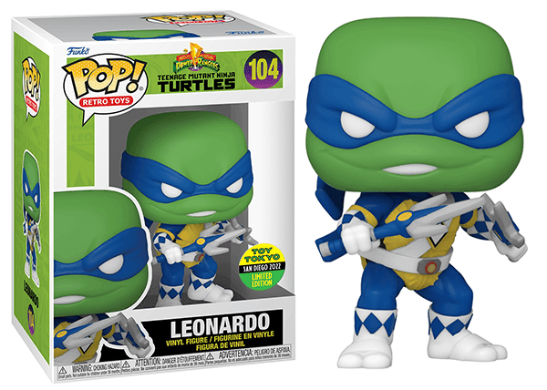 Leonardo (Retro Toys, Teenage Mutant Ninja Turtles/ Power Rangers) 104 - 2022 Toy Tokyo/ SDCC Exclusive -