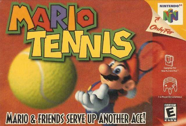 Mario Tennis (Nintendo 64) - Game Manual Only