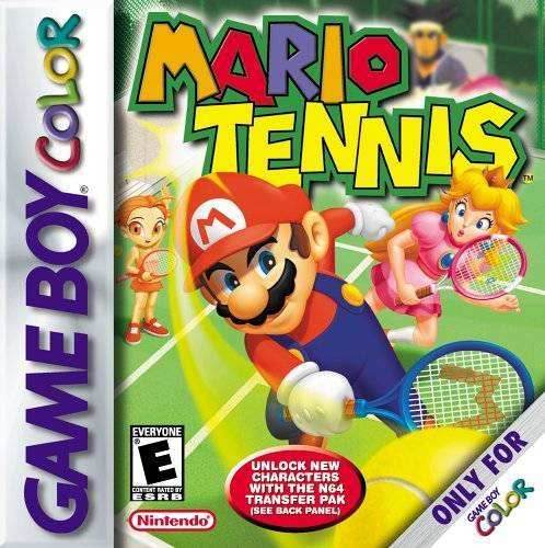 Mario Tennis (Gameboy Color) - Game Manual Only