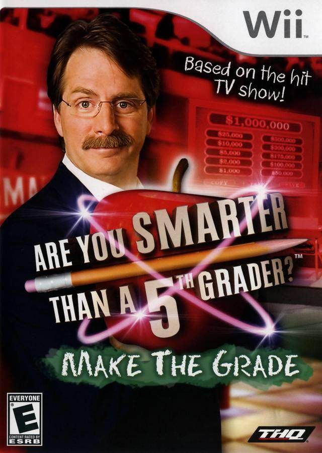 Are You Smarter Than A 5th Grader? Make the Grade (Wii) - Game Manual Only