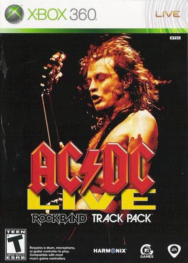 AC/DC Live: Rock Band Track Pack (Xbox 360) - Game Manual Only