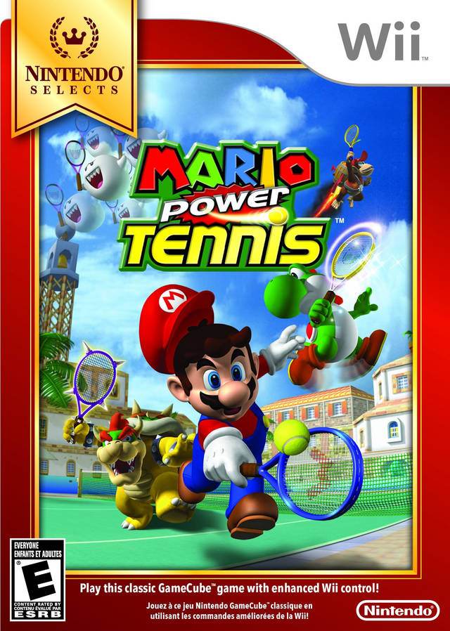 Mario Power Tennis (Nintendo Selects) (Nintendo Wii) - Game Manual Only
