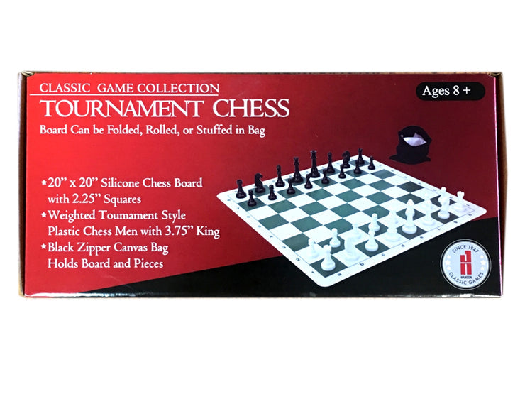 Chess Set - 20" Silicone Chess Set