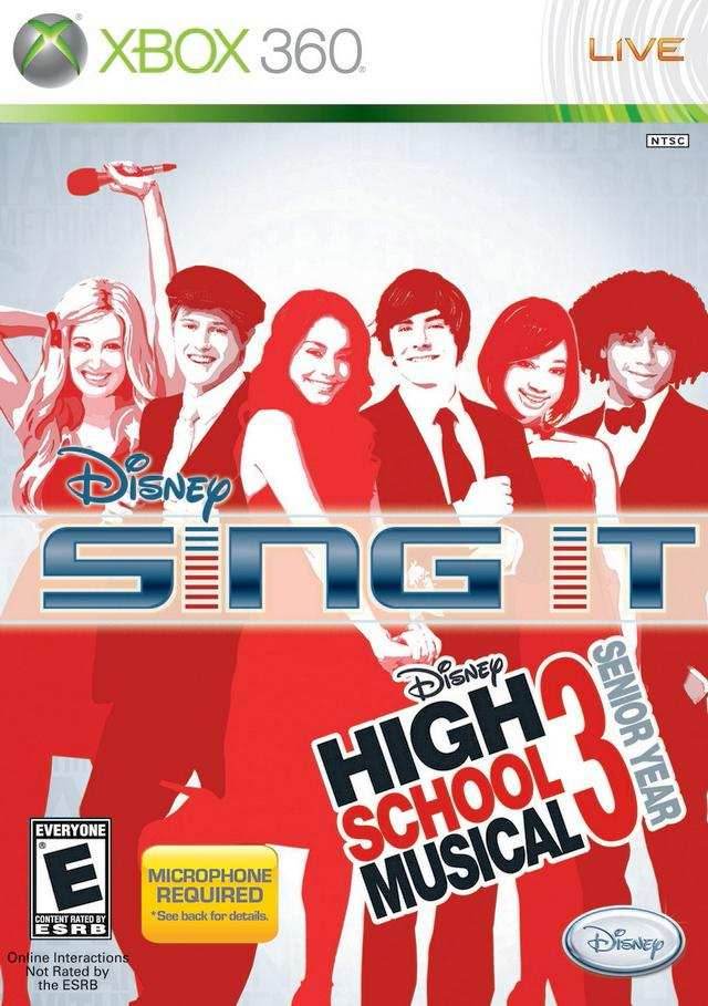 Disney Sing It! High School Musical 3: Senior Year (Xbox 360) - Game Manual Only