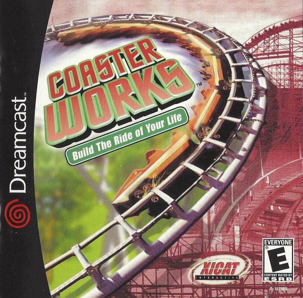 Coaster Works (Sega Dreamcast) - Game Manual Only