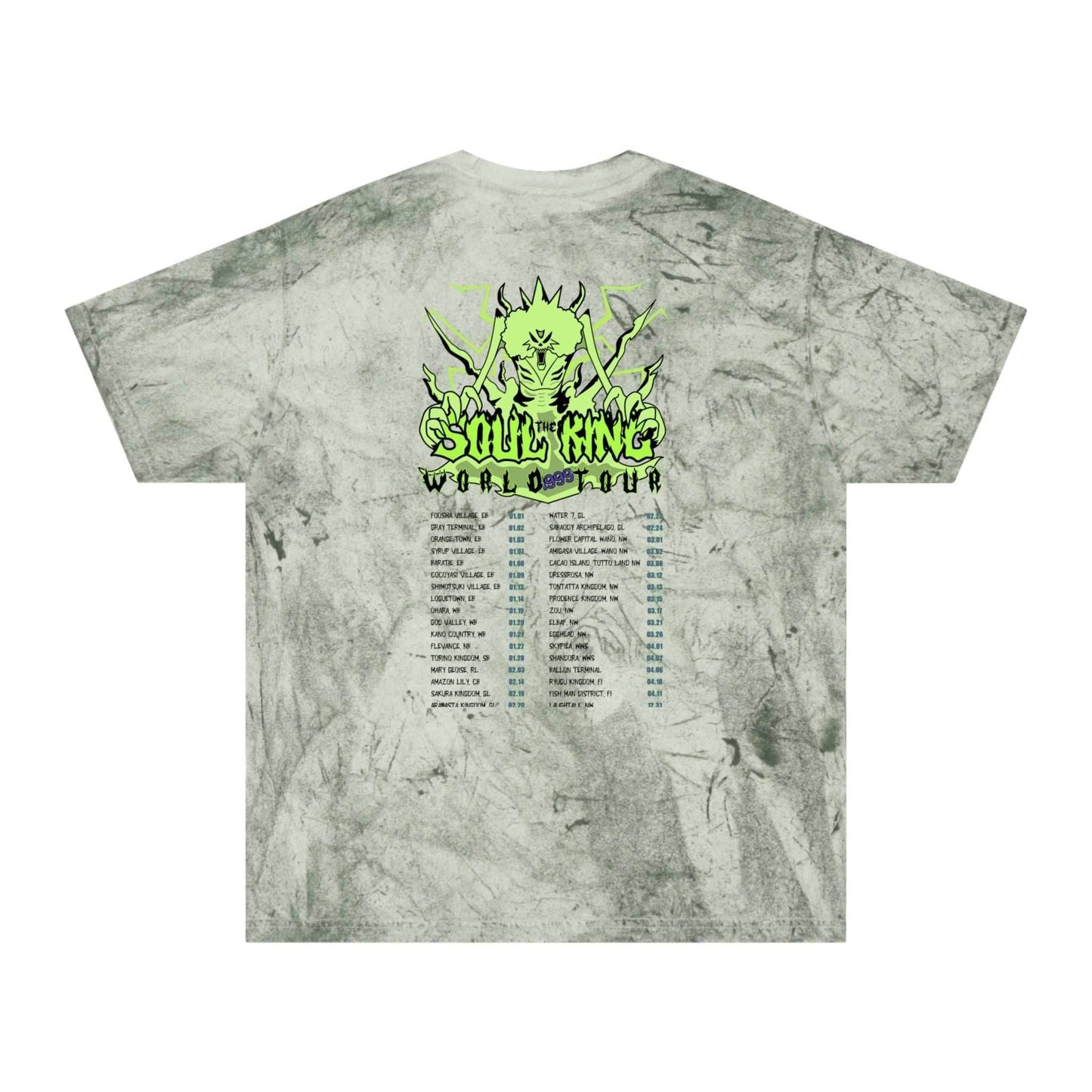 Soul King Brook 1999 World Tour Comfort Colors® Color Blast Tee - Green / S