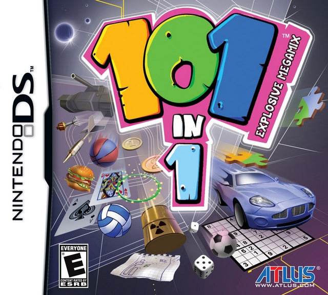 101-in-1 Explosive Megamix (Nintendo DS) - Game Manual Only