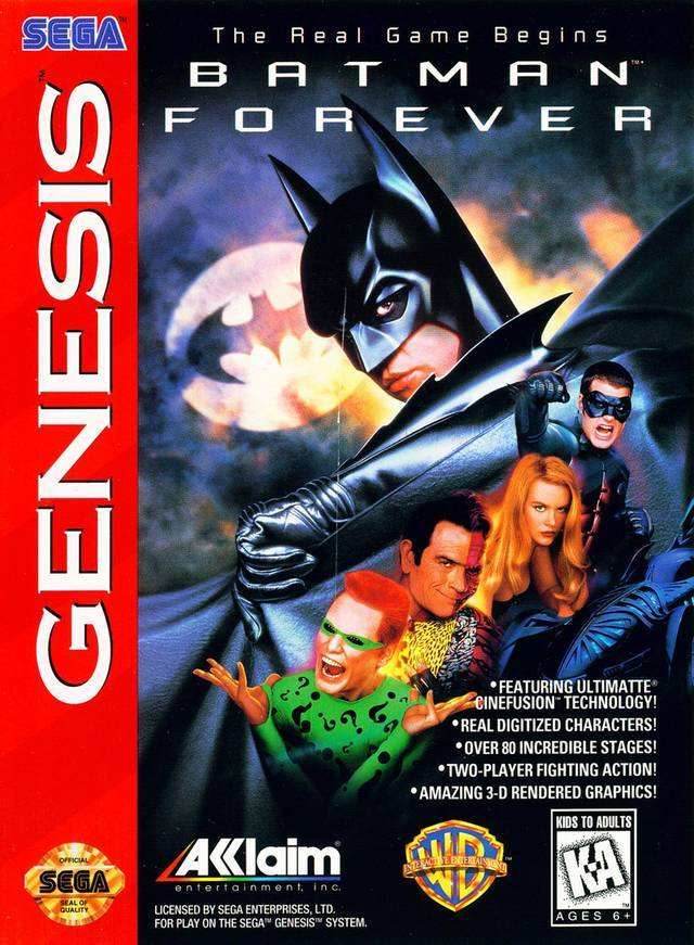 Batman Forever (Sega Genesis) - Game Only