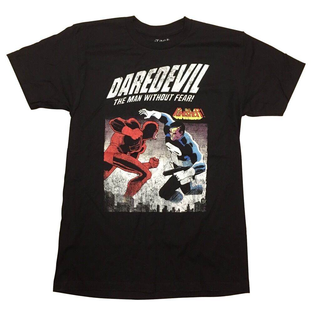 Daredevil Vs Punisher Marvel Comics Premium Adult T-Shirt - S