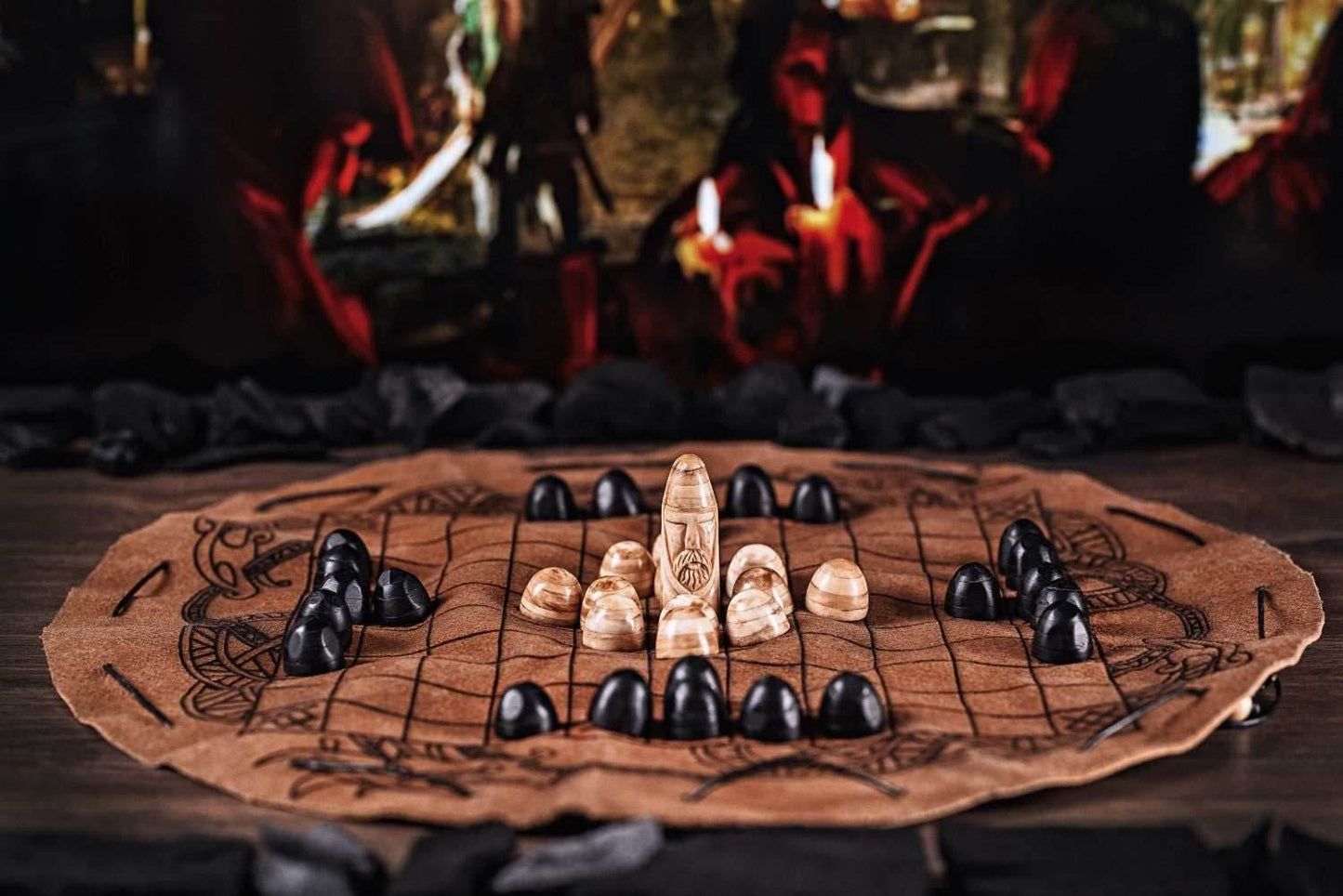 Hnefatafl Travel Set -