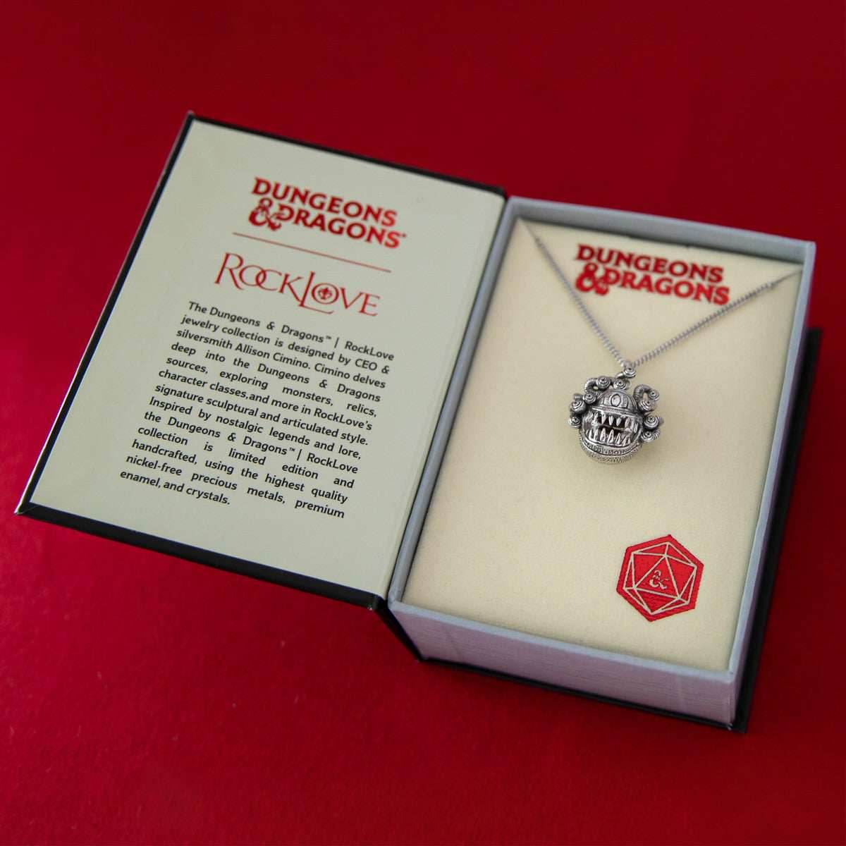 Dungeons and Dragons X RockLove Beholder Necklace -