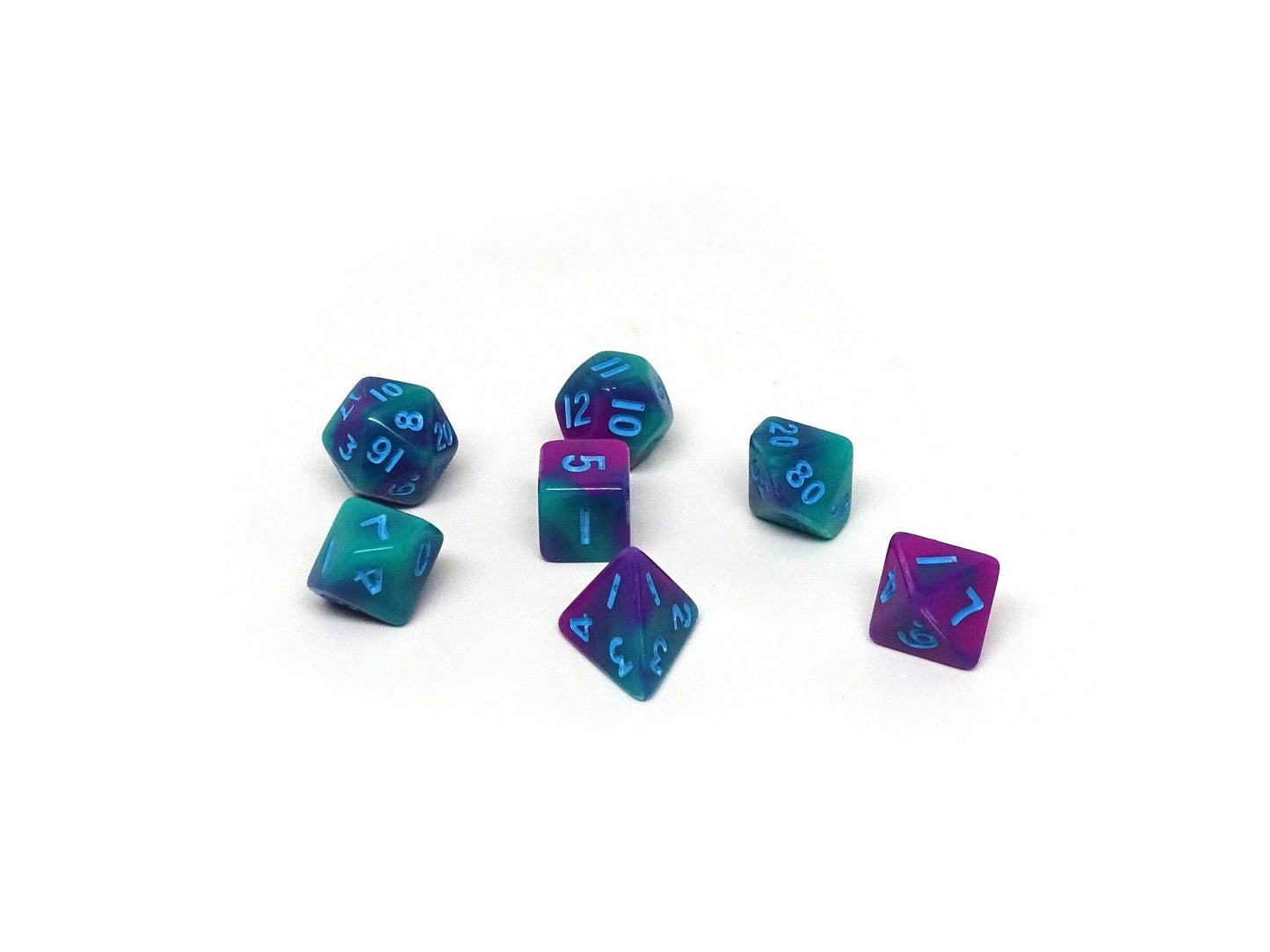 10mm Poison Cloud Mini Dice Set -