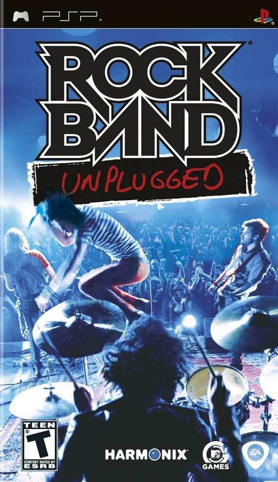 Rock Band Unplugged (PSP) - Game Manual Only