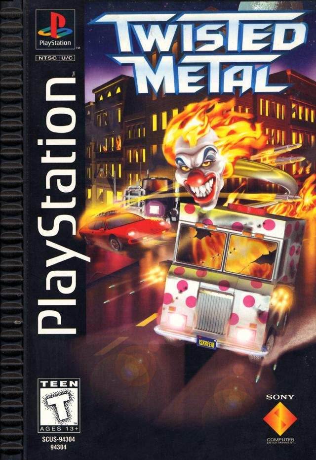Twisted Metal (Longbox) (Playstation) - Game Manual Only