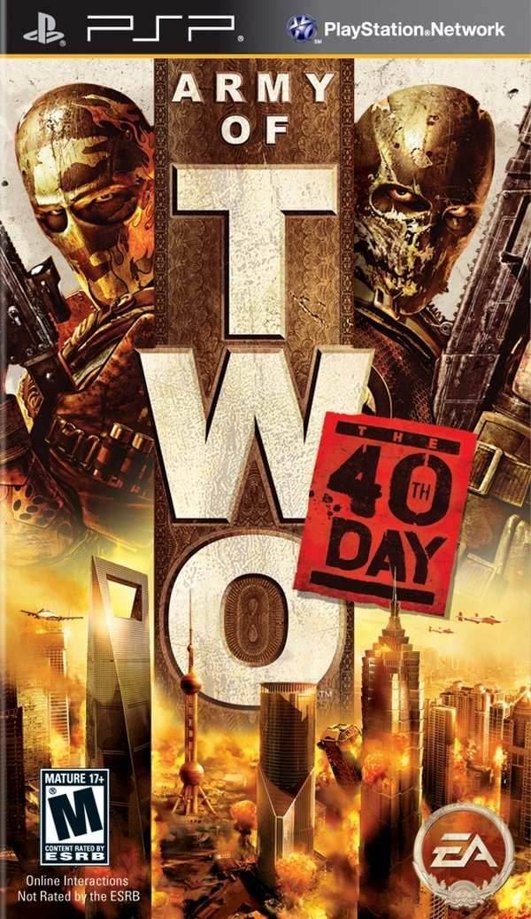 Army of Two: The 40th Day (PSP) - Game Manual Only
