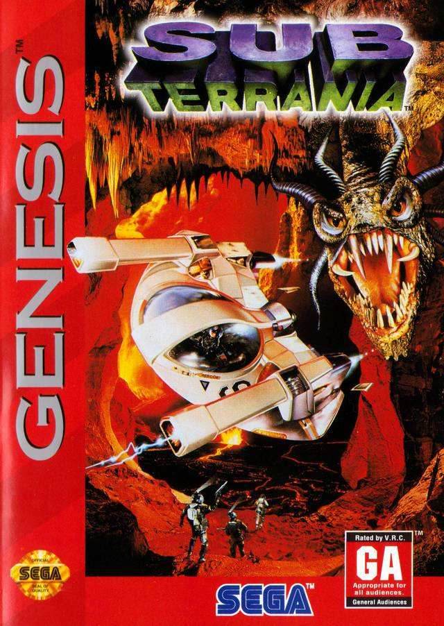 Subterrania (Sega Genesis) - Game Manual Only