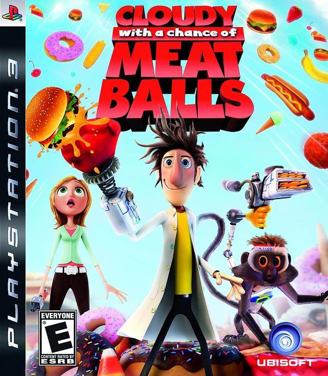 Cloudy with a Chance of Meatballs (Playstation 3) - Game Manual Only