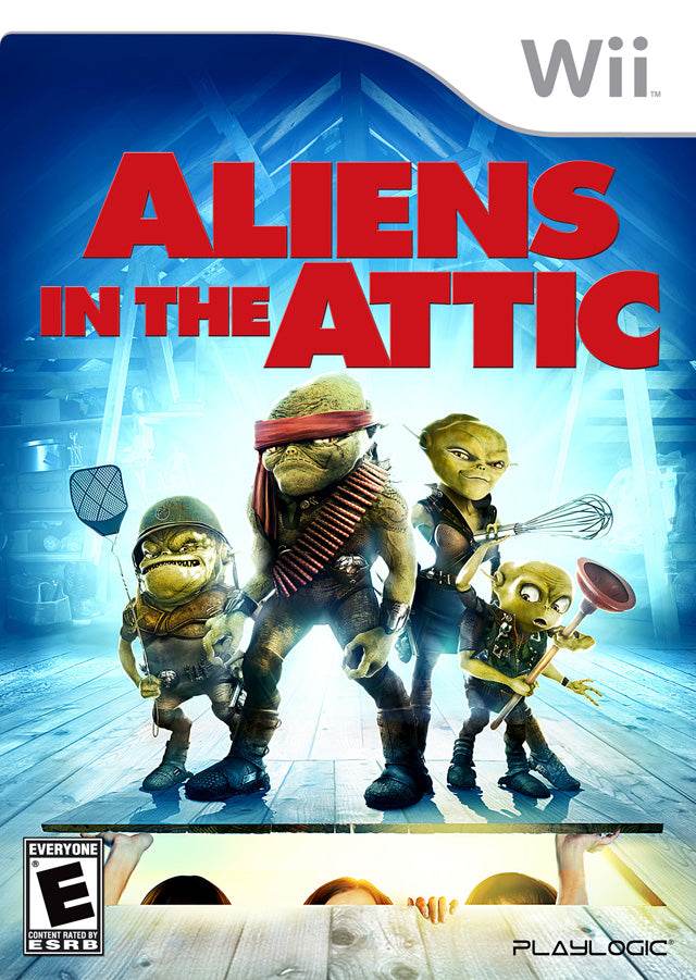 Aliens in the Attic (Wii) - Game Manual Only
