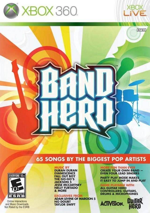 Band Hero (Xbox 360) - Game Manual Only