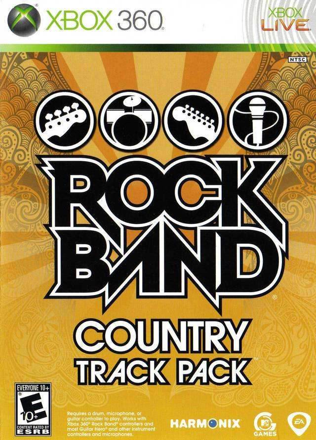 Rock Band Track Pack: Country (Xbox 360) - Game Manual Only