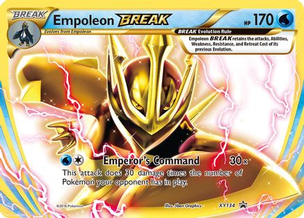Empoleon BREAK XY134/211 - XY Promos Holofoil