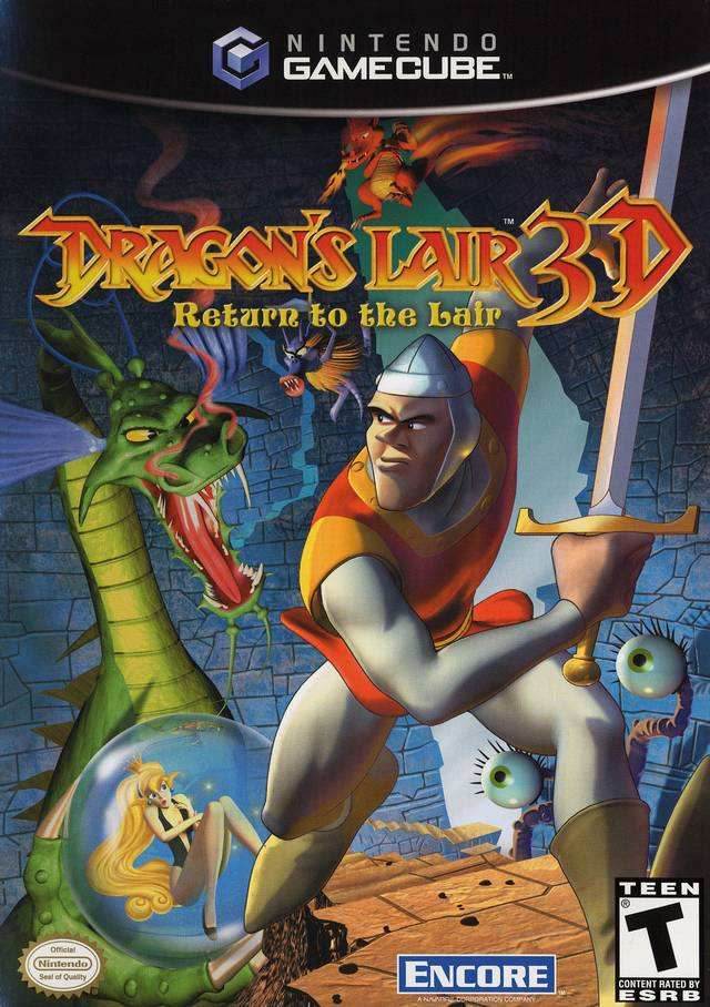 Dragon's Lair 3D: Return to the Lair (Gamecube) - Game Manual Only