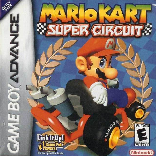 Mario Kart: Super Circuit (Gameboy Advance) - Game Manual Only