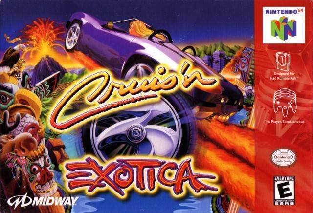 Cruis'n Exotica (Nintendo 64) - Game Manual Only